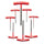 T Handle Hex Key Set Imperial 8 Piece
