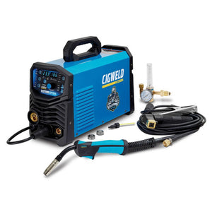 Cigweld BlueVenom XF186 (W1400186) Multi Process MIG/STICK/TIG-DC-LIFT Welding Inverter