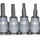 3/8" Hex Bit Socket Clip Rail Set AF 8 Pieces