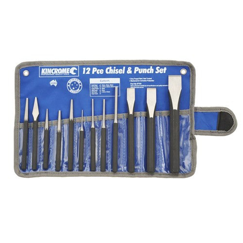 Chisel & Punch Set 12 Piece #07104