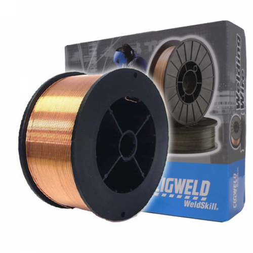 CIGWELD WeldSkill Solid Wire – 0.6mm, 5.0kg (Handispool)