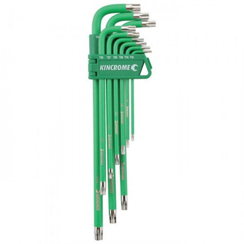 KINCROME TORX KEY SET LONG SERIES - 9 PIECE