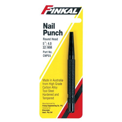 FINKAL Nail Punch Round Head 4mm (5/32") #CNP55