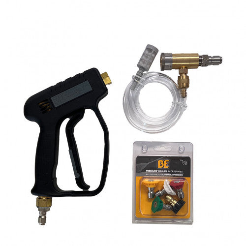 BAR 120 BAR4013C-H 4000psi 13.0HP Honda GX390 Petrol Cold Water High Pressure Washer Cleaner BUNDLE