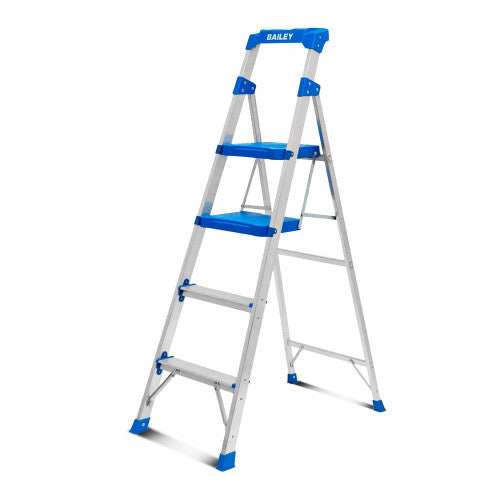 Bailey FS14041 4 Step 135kg Aluminium Industrial Twin Platform Stepladder