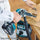 Makita DBS180Z 18V Li-ion Cordless Brushless 9mm Power File Belt Sander - Skin Only