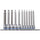 Ball-End Hex Socket Set Long Series 11 Piece 1/4 & 3/8 Drive - Metric