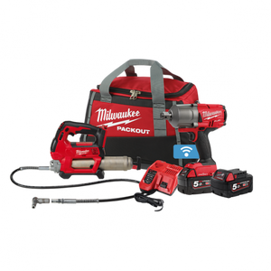 Milwaukee M18FPP2F2-502P 18V 5.0Ah Li-ion Cordless 2pce Combo Kit Including Fuel & ONE-KEY