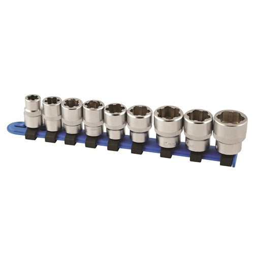 Bolt Extractor Socket Set 9 Piece Metric