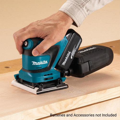 Makita DBO480Z 18V Li-ion LXT Cordless 1/4 Sheet Finishing Sander - Skin Only