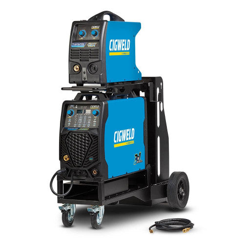 Cigweld W1003510 Transmig 355i MIG/STICK/TIG Compact & Remote Plants Welder Kit