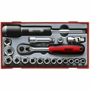 Teng Tool Socket Set 3/8in Drive 19 Piece Metric