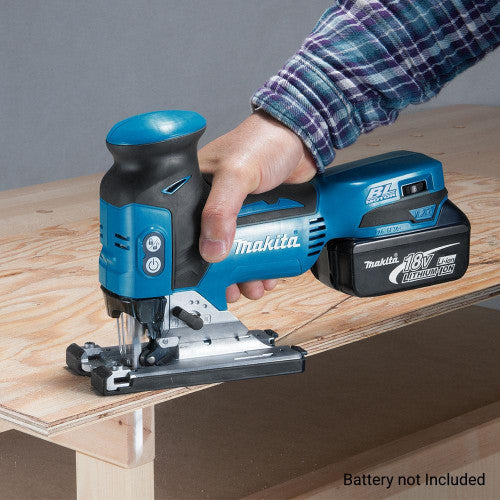 Makita DJV181Z 18V Li-ion Cordless Brushless Jigsaw With Barrel Handle - Skin Only
