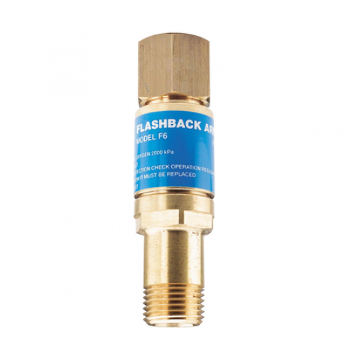 CIGWELD COMET F6 Flashback Arrestor, Oxygen