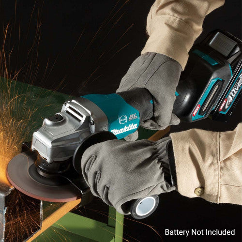 Makita GA013GZ 40V Max Li-ion XGT Cordless Brushless 125mm (5") Paddle Switch Angle Grinder - Skin Only