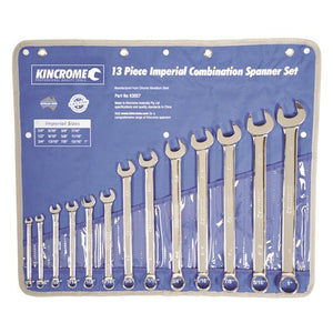Combination Spanner Set 13 Piece Imperial
