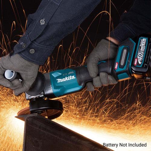 Makita GA013GZ 40V Max Li-ion XGT Cordless Brushless 125mm (5") Paddle Switch Angle Grinder - Skin Only