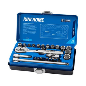 Socket Set 26 Piece 1/4