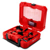 MILWAUKEE 35-65MM SELF-FEED WOOD DRILL BIT SET - SWITCHBLADE - 4 PIECE