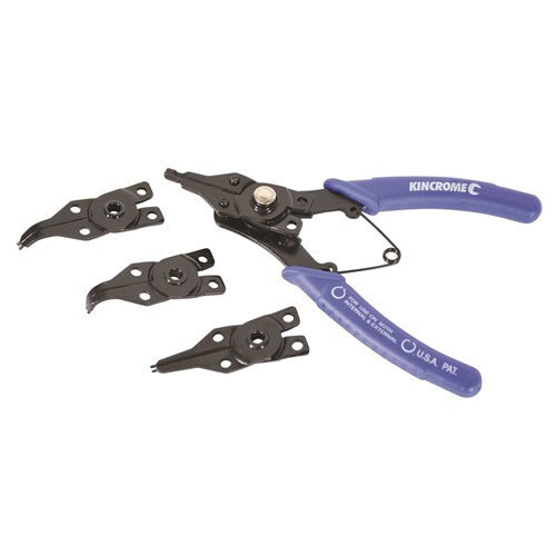 5 Piece 160mm 6" Combination Circlip Pliers Set