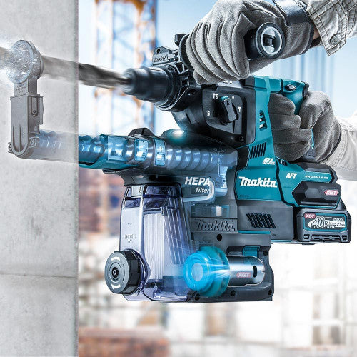 MAKITA XGT 40V MAX BRUSHLESS AWS 28MM NORMAL CHUCK ROTARY HAMMER - SKIN ONLY
