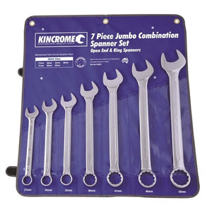 Jumbo Combination Spanner Set 7 Piece