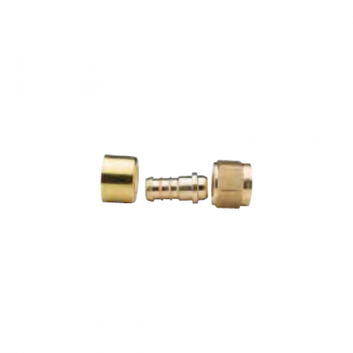 CIGWELD Hose Connection Kit (10mm) Crimp type 5/8-18 UNF LH