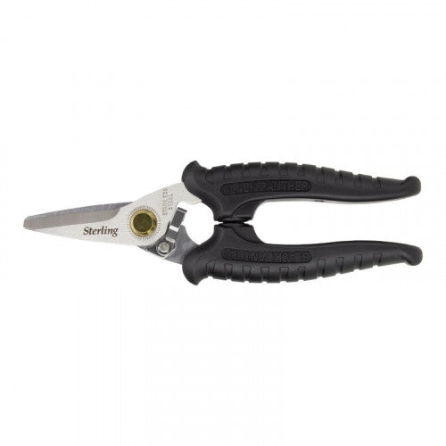 185mm Black Panther Industrial Snips: Round Points