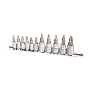 Socket Set Phillips 11 Piece 1/4