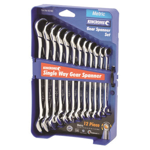 Combination Gear Spanner Set 12 Piece