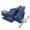 TRADEMASTER FABRICATED STEEL BENCH VISE, OFFSET JAW, 125MM