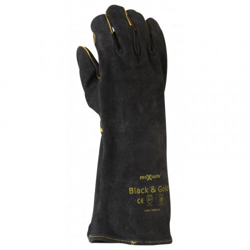 "Black & Gold" Welders Glove