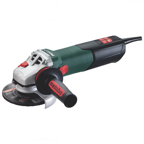 Metabo Angle Grinder 125 mm, 1500 W, Safety Clutch, Quick Locking Nut - WE 15-125 Quick