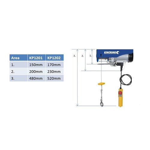 Electric Lifting Hoist 400-800kg