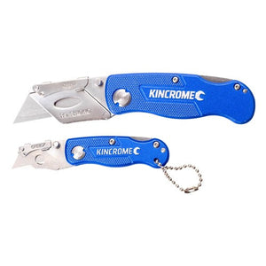 Folding Utility Knife Set 2 Piece Lock-Back