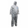 Maxisafe White Laminated Coverall Breathable Water Repellant - Large