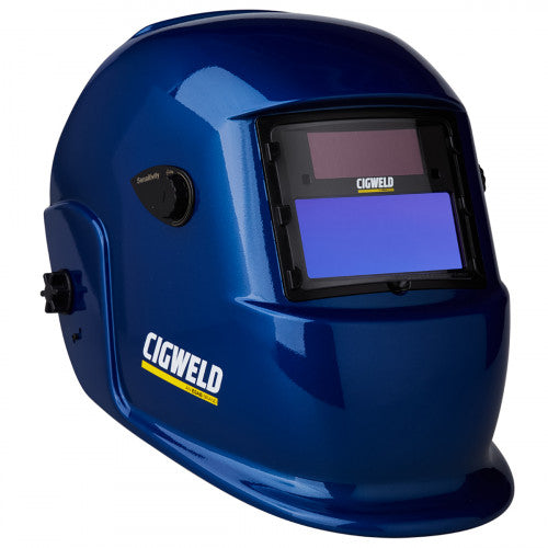 WeldSkill Auto Darkening Helmet - BLUE