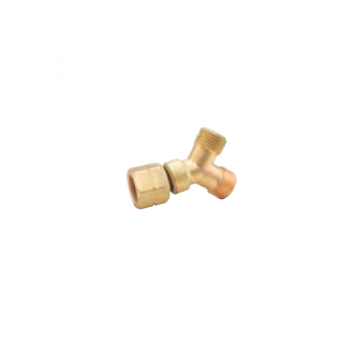 CIGWELD Y-Piece Connector, 5/8-18 UNF Left Hand