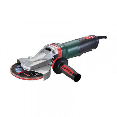 Metabo Flat-head Angle Grinder Ø125 mm, 1500 W, Constant Torque, Quick Locking Nut - WEF 15-125 Quick