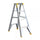Professional Aluminium Double Sided Ladder 4' 150KG IND PUNCHLOCK