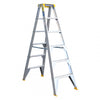 Professional Aluminium Double Sided Ladder 6' 150KG IND PUNCHLOCK