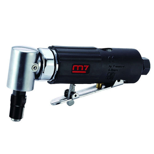 M7 DIE GRINDER, ANGLE HEAD, 19000RPM, 160MM LONG, 1/8" & 1/4" COLLET