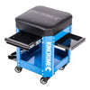 Kincrome Workshop Creeper Seat 2 Drawer Electric Blue