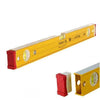 Stabila 1200mm Box Frame Ribbed Level 3 Vial Trade with Non Slip End Caps 96-2/120