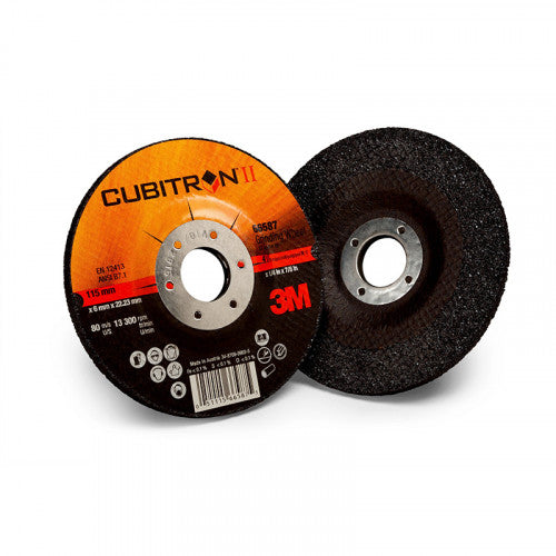 3M Cubitron™ II D/C Grinding Wheel 125 x 7mm