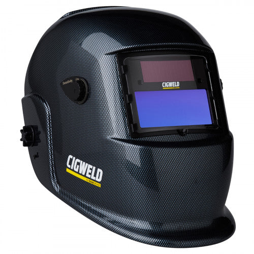 WeldSkill Auto Darkening Helmet - CARBON FIBRE