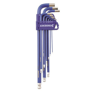 Ball Point Hex Key Set Long Series 9 Piece