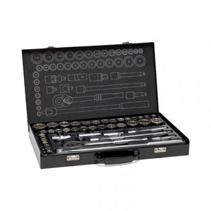 Typhoon 1/2″ Drive AF & METRIC Socket Set - 43 Pce