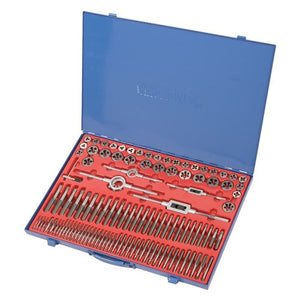 Tap & Die Set 110 Piece NC / NF / Metric