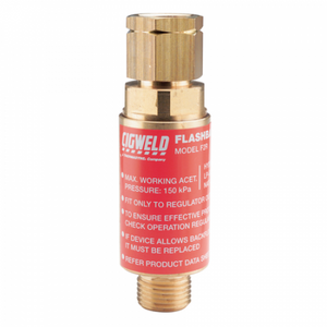 CIGWELD COMET F2R Flashback Arrestor, Fuel